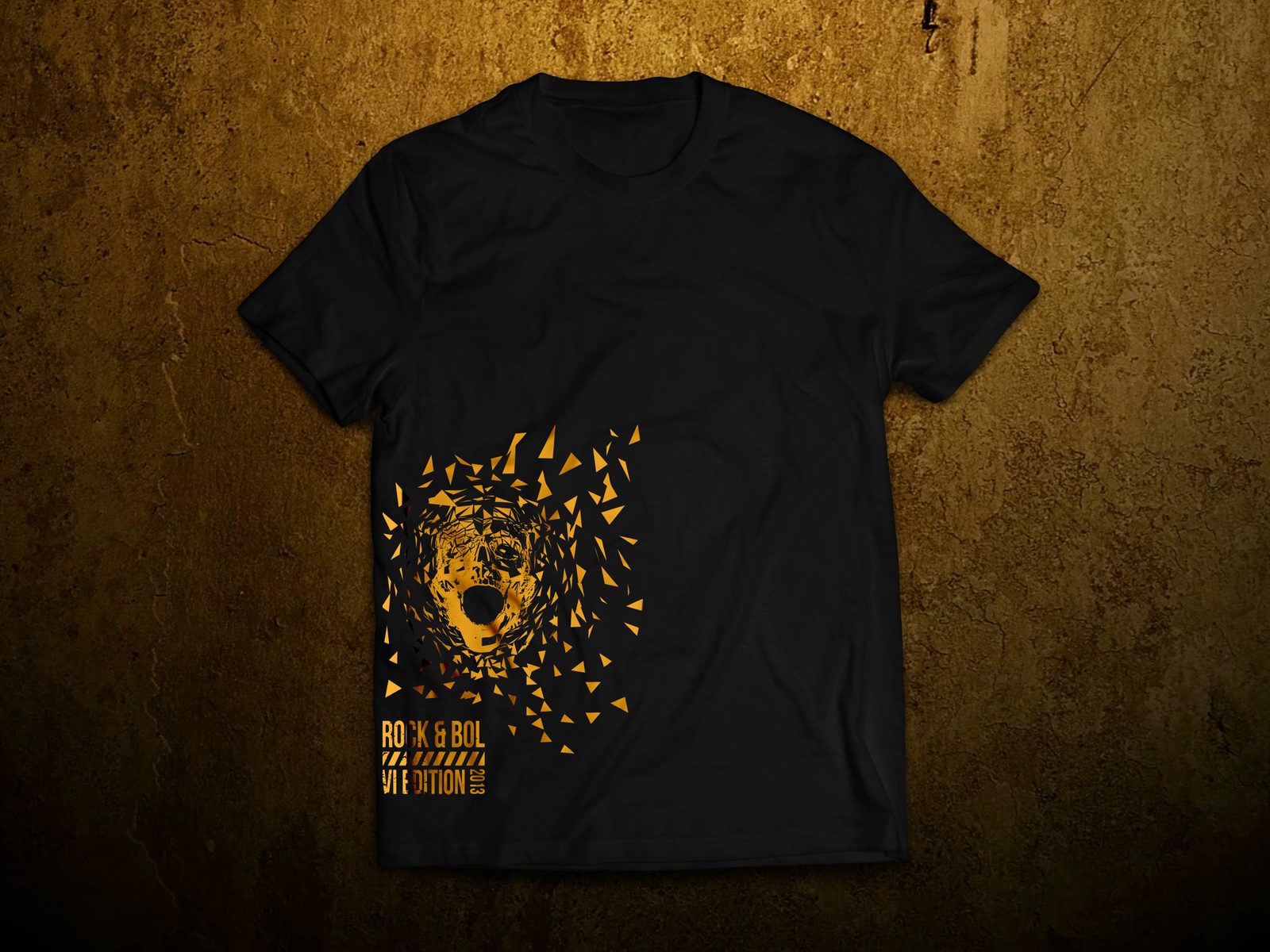 T-shirt Rock and Bol 2013 — Fronte