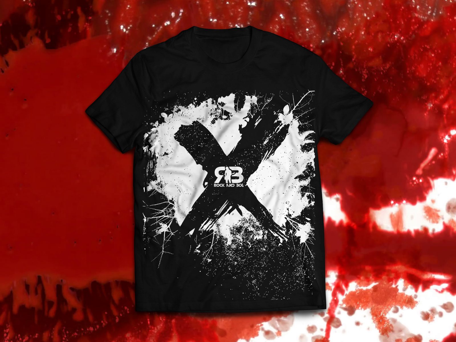 T-shirt Rock and Bol 2017 — Fronte