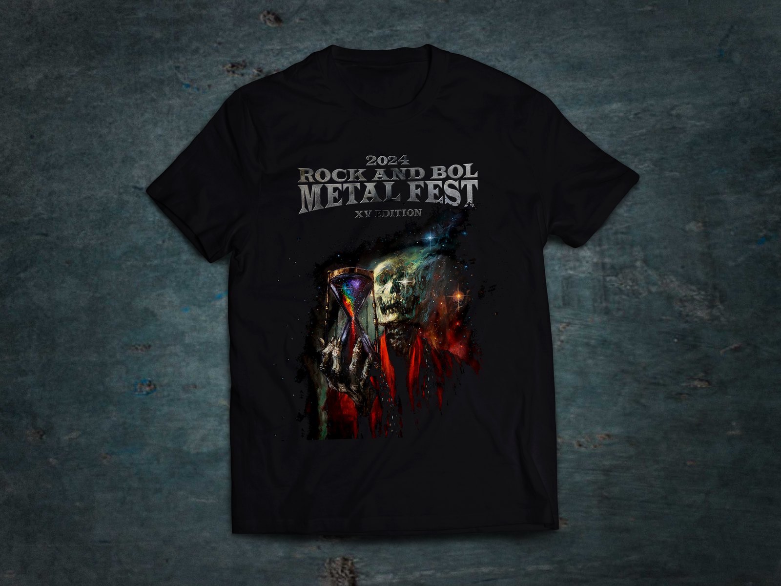 T-shirt Rock and Bol 2024 — Fronte